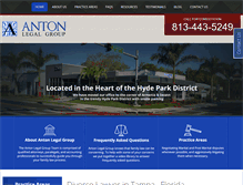 Tablet Screenshot of davidanton.com